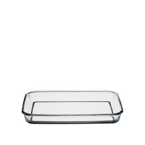 59004 Paşabahçe Borcam Dikdörtgen Tepsi 1900 cc - PAŞABAHÇE