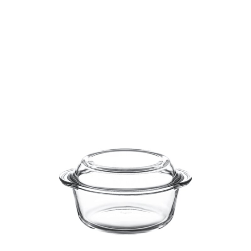 59023 Paşabahçe Borcam Kapaklı Tencere 1450 cc - 1