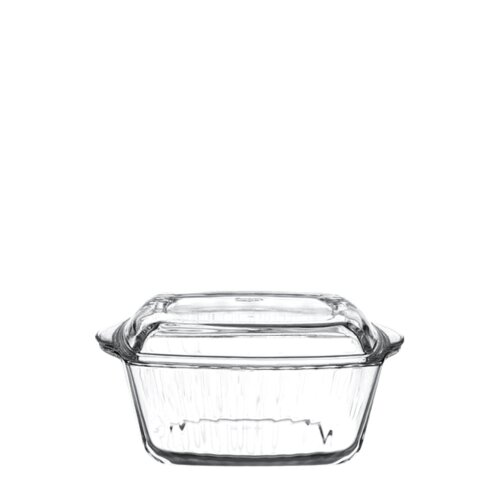 59049 Paşabahçe Borcam Kare Kapaklı Tencere 2600 cc - PAŞABAHÇE