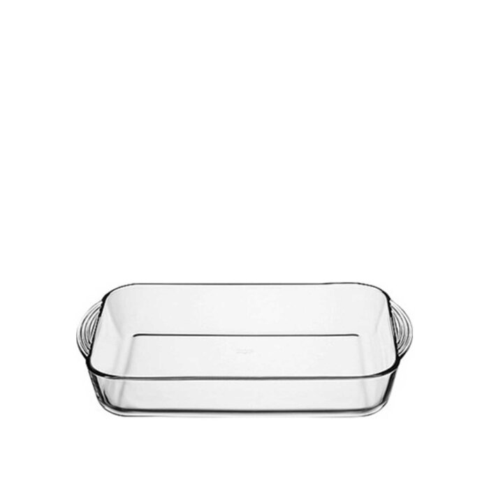 59124 Paşabahçe Borcam Dikdörtgen Tepsi 3850 cc - 1