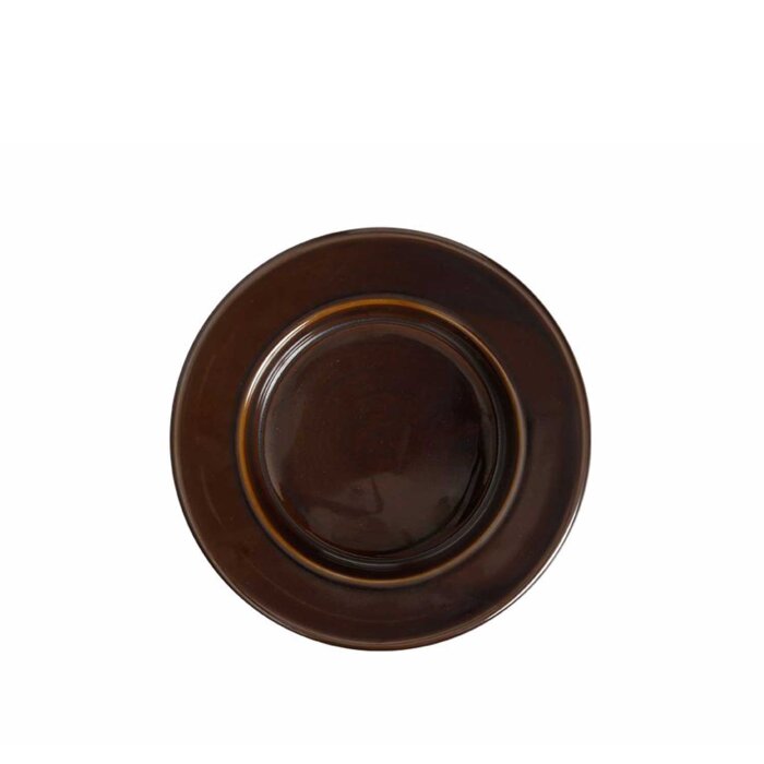 Porland Porselen 608319 Yanık Kahve Künefe Pişirme Tabağı 180 Mm - 1