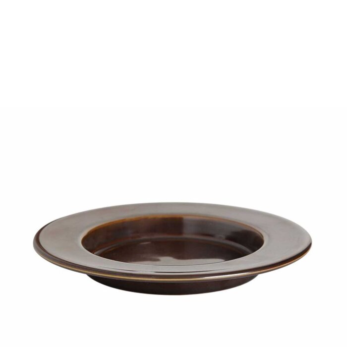 Porland Porselen 608319 Yanık Kahve Künefe Pişirme Tabağı 180 Mm - 2