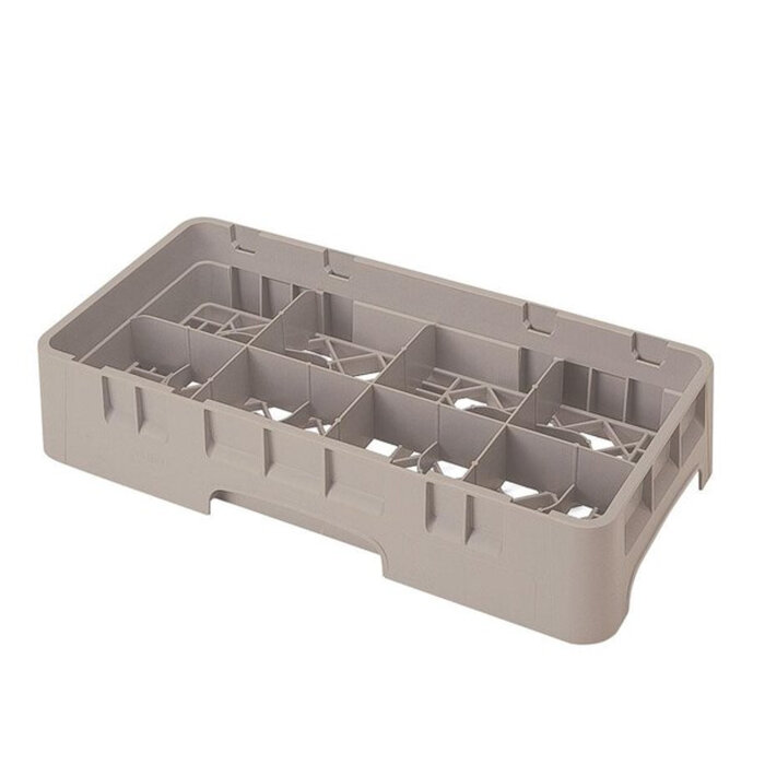 Cambro Camrack 8 Bölmeli Bardak Basketi H:25,8 Cm. Gri 8HS958 - 1