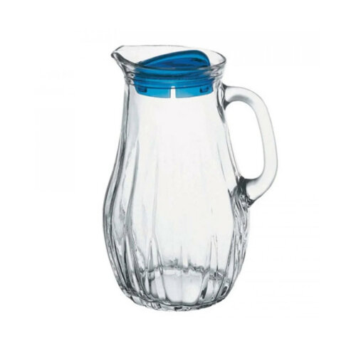 80117 Paşabahçe Mavi Kapaklı Sürahi - PAŞABAHÇE