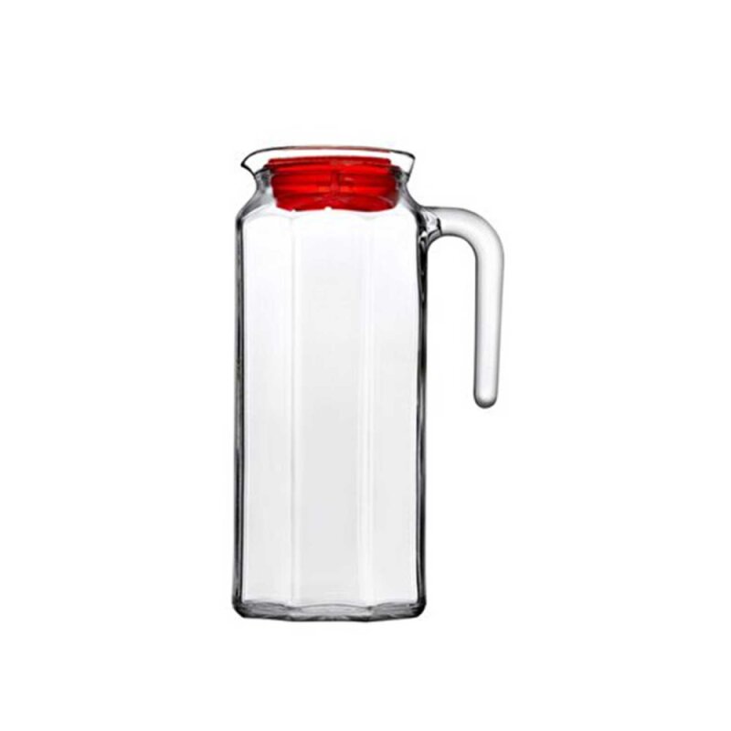 80123 Paşabahçe Plt.Kırmızı Kapaklı Sürahi - 1