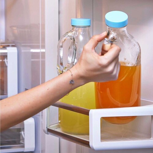 80342 Paşabahçe Basic Vida Kapaklı Şişe 1400 cc - 2