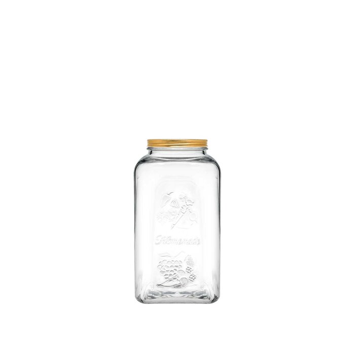 80398 Paşabahçe Hommade Kapaklı Kavanoz 3000 cc - 1