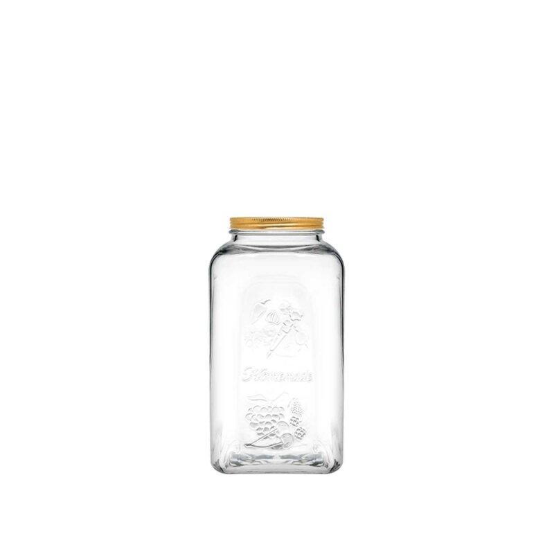 80398 Paşabahçe Hommade Kapaklı Kavanoz 3000 cc - 1