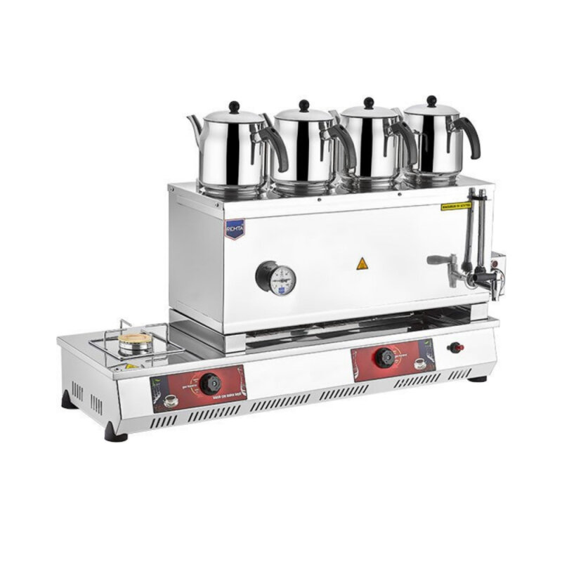 Remta 85 Model Dört Demlikli Gazlı+Elk. Ce - 1