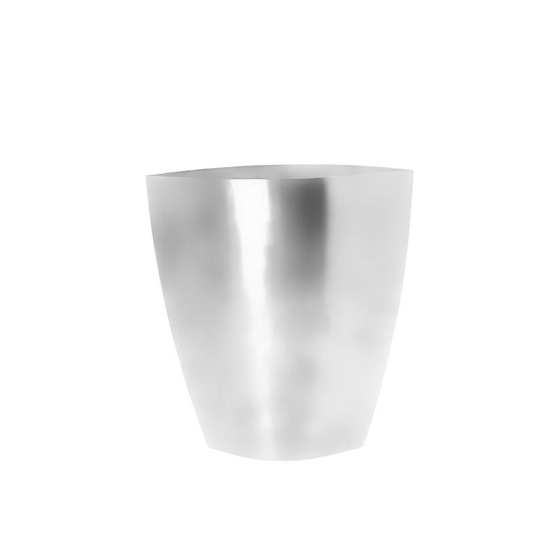 9332358 Paslanmaz Vazo Oval Orta - 1