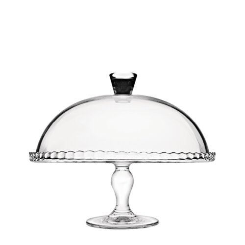 95200 Paşabahçe Patisserie Ayaklı Kapaklı Pasta Servis Sunum 322 mm - PAŞABAHÇE