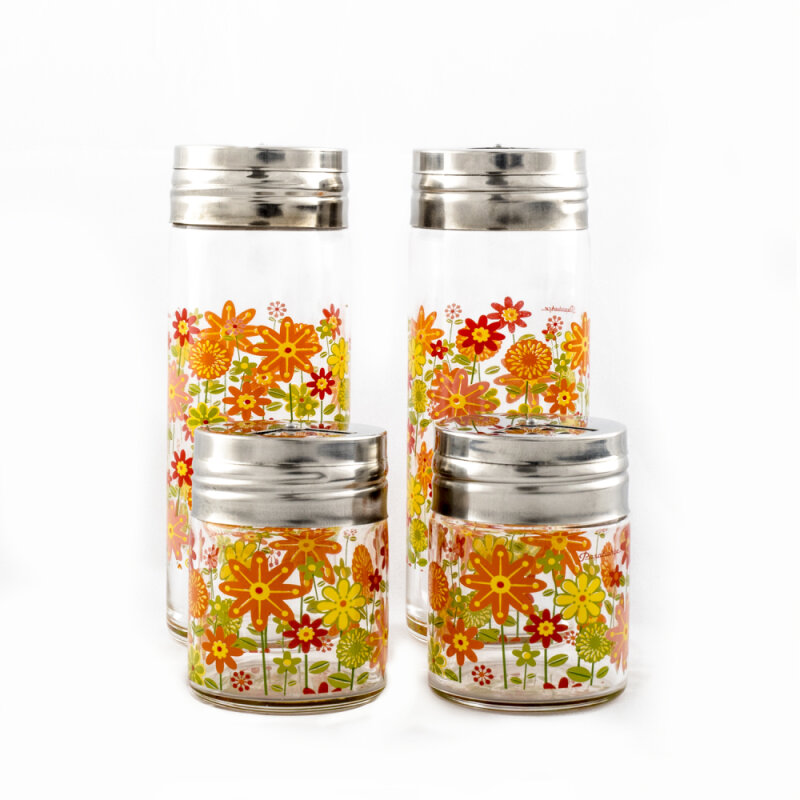 95246 Paşabahçe Baharatlık Takımı Desenli - 1