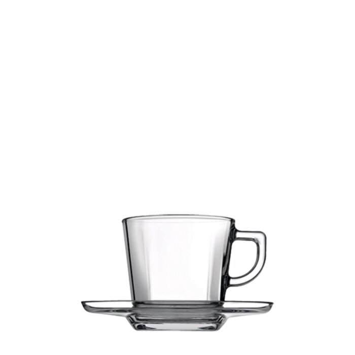 95307 Paşabahçe Carre Çay Takımı Çay Tabak Kobalt Mavi - 1