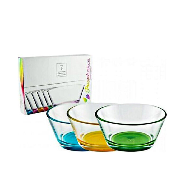 95431 Paşabahçe City Renkli Kase Takımı - 1