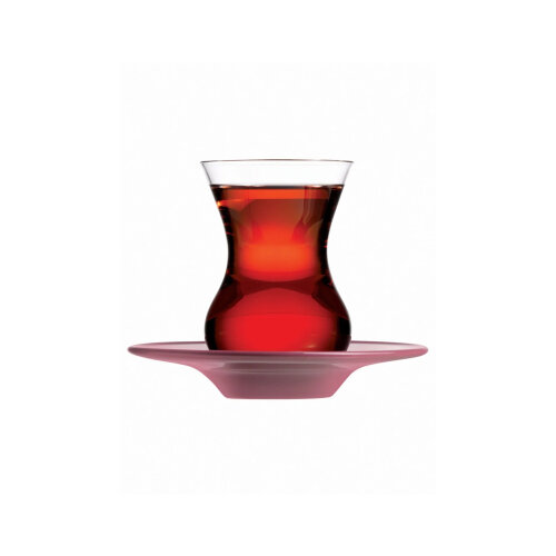 95438 Paşabahçe F&D Mor Tabaklı Çay Takımı - PAŞABAHÇE