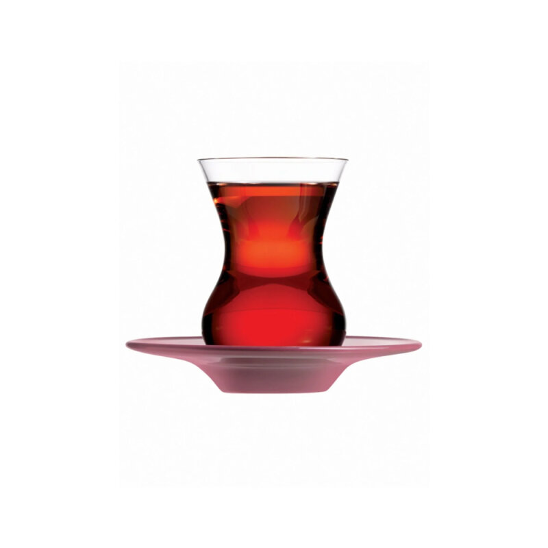 95438 Paşabahçe F&D Mor Tabaklı Çay Takımı - 1