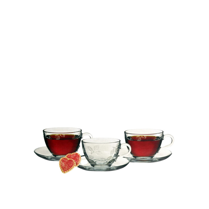 95481 Paşabahçe Pastoral Çay Fincan Takımı - 1