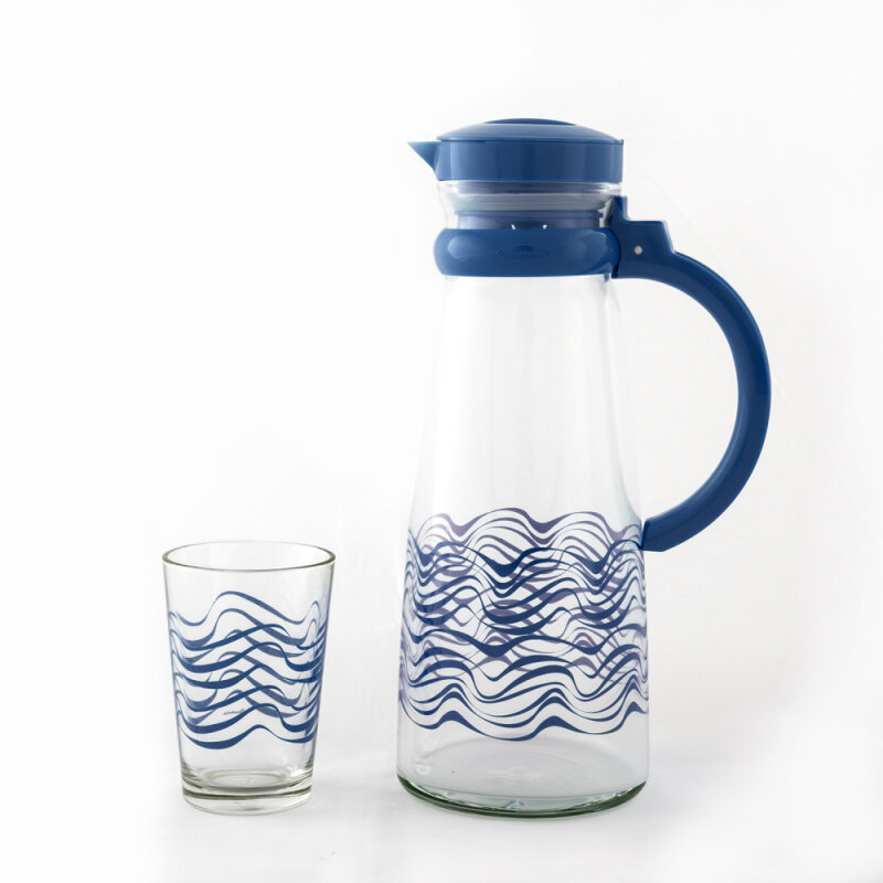 95491 Paşabahçe Mavi Dalga Su Takımı - 1