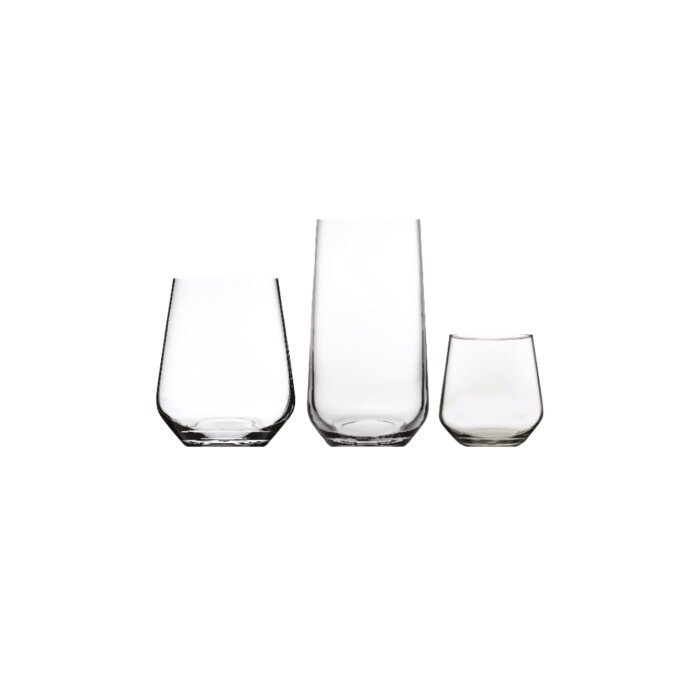 96962 Paşabahçe Allegra 18 Parça Bardak Set - 1