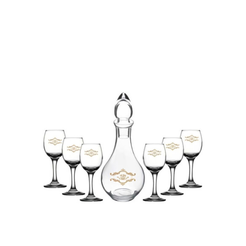 97872 Paşabahçe 7 Parça Su Takımı (1 Adet Sürahi + 6 Adet Bardak) 1210 cc +255 cc - 1