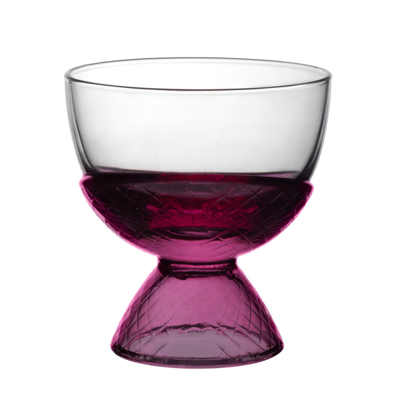 98183 Paşabahçe Dondurma Takımı Gravür Organik Boyalı - 2