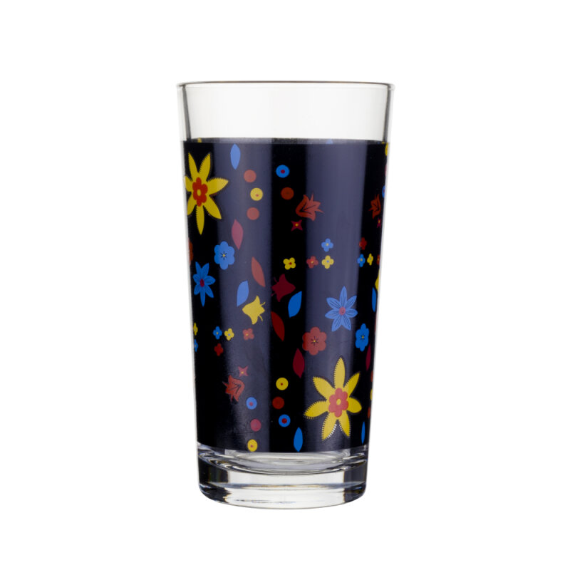 98482 Paşabahçe Bardak Takımı Çiçek Desenli - 2