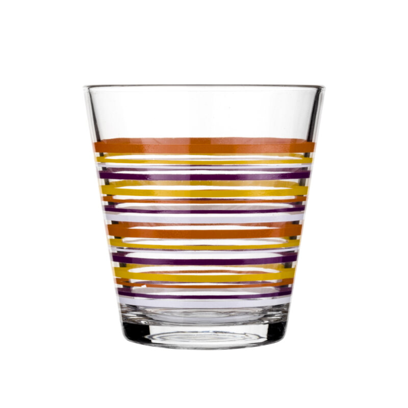 98878 Paşabahçe Çiçek Desenli Bardak Takımı - 1