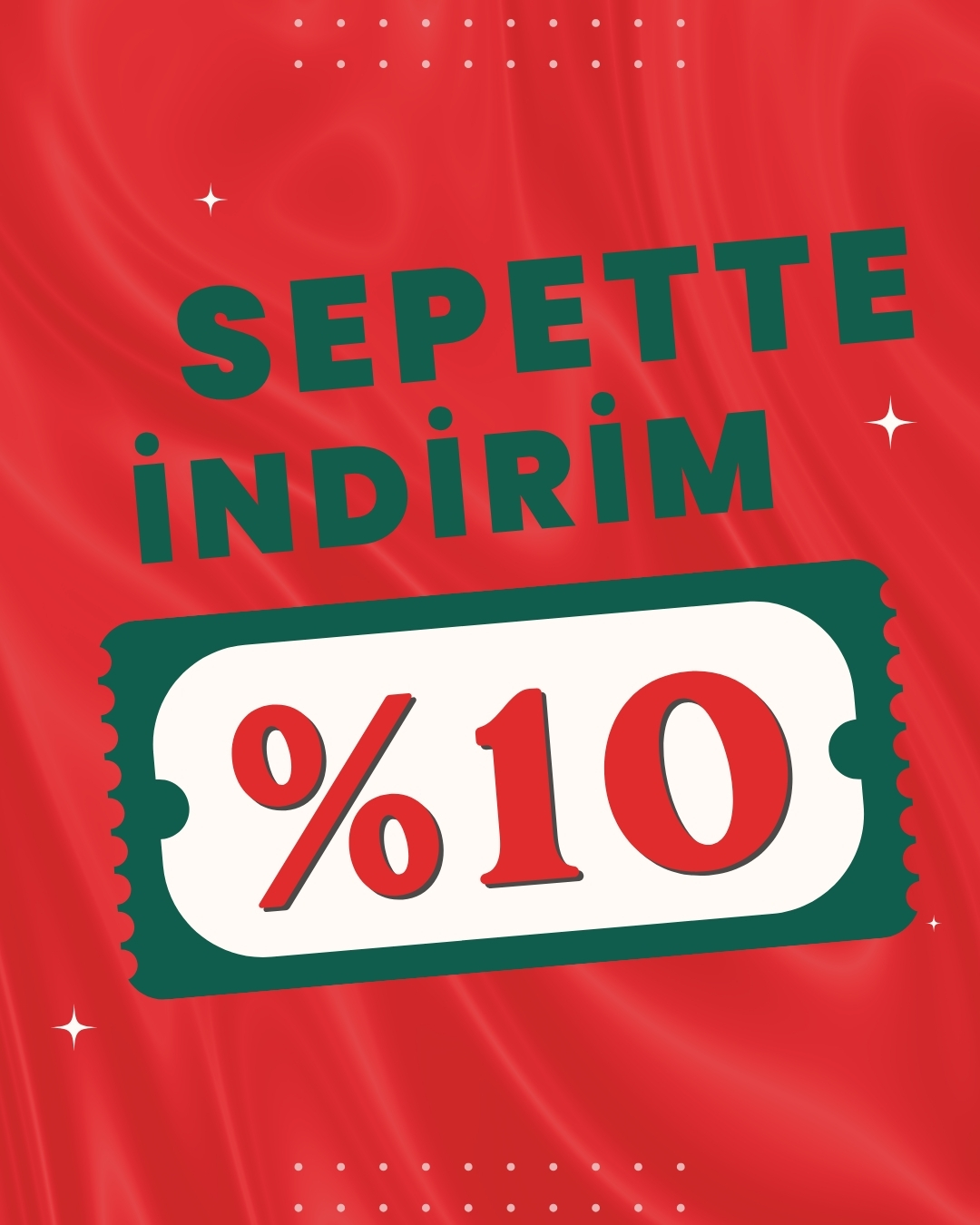  Sepette %10 İndirim
10.000 TL ve Üzeri Alışverişlerde Geçerlidir. 