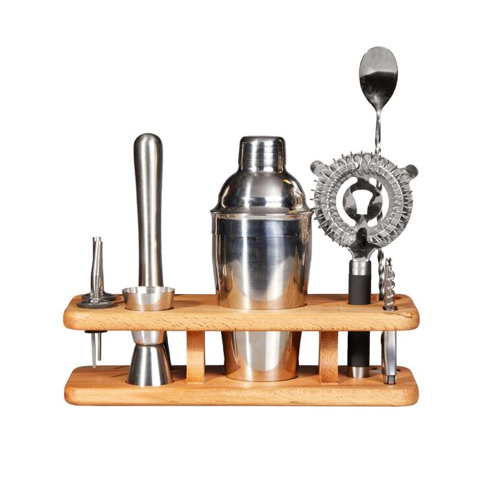 Groovy Ahşap Bar Seti Standı GRV-1855 - 1