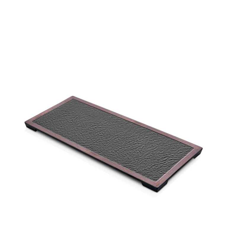 Ahşap Desen Dikdörtgen Sunum - 1