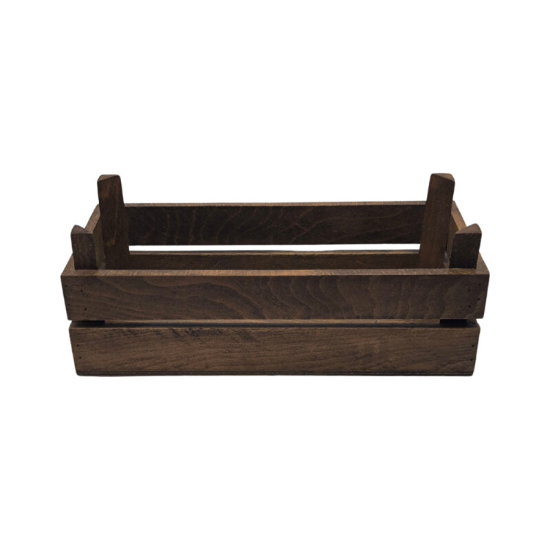 Tuan Ahşap Ceviz Ahşap Kasa15X30X10 - 1