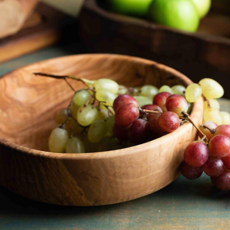 Matgusto Ahşap Kase Zeytin Q:15 H:5,5 Cm OL1973 - 2