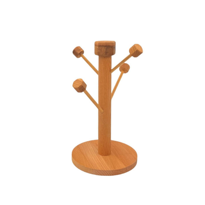 Ahşap Simit Standı H: 30 Cm - 1