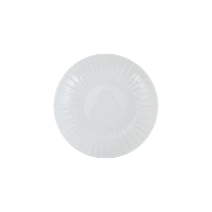 Zest Porcelain Alinda Çukur Tabak 25 cm-Krem - 1