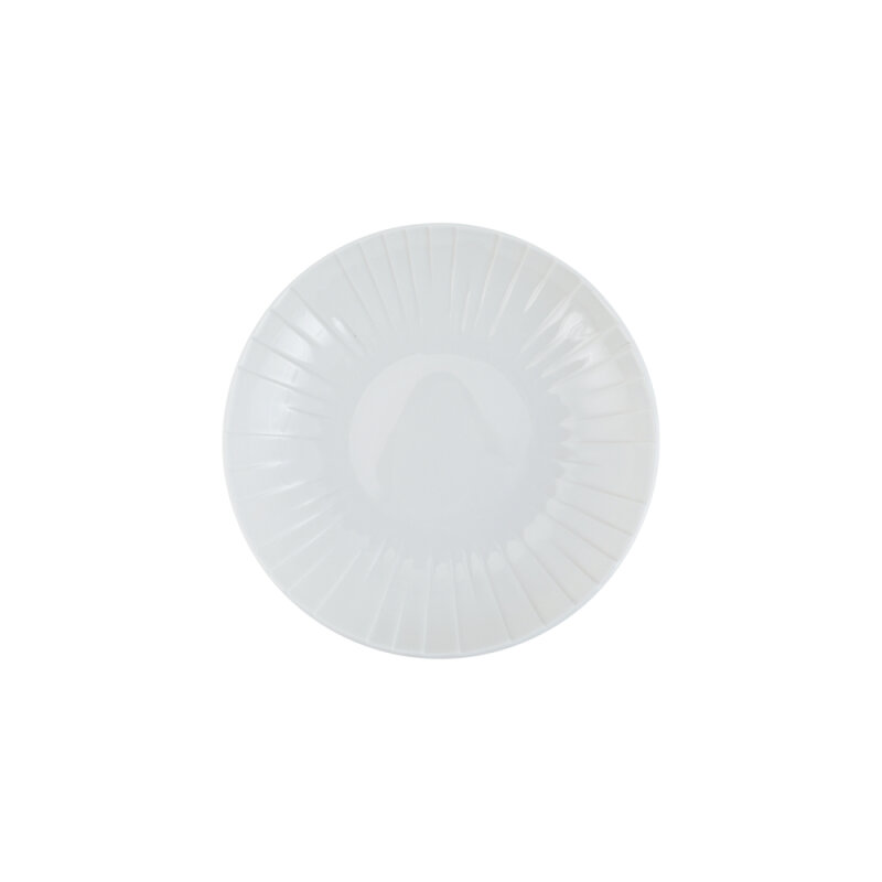 Zest Porcelain Alinda Çukur Tabak 25 cm-Krem - 1