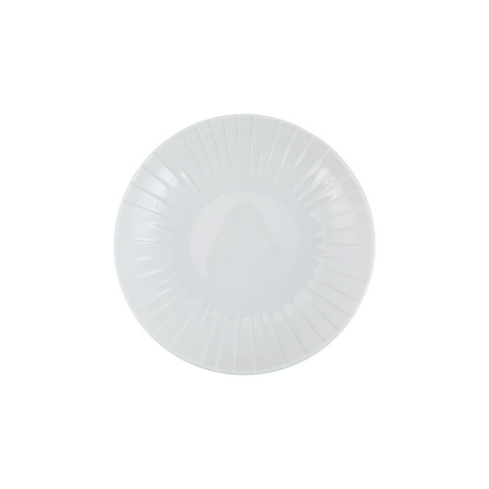 Tulu Porselen Alinda Çukur Tabak 28 cm-Krem - 1