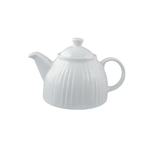 Zest Porcelain Alinda Demlik 950Cc-Krem - ZEST PORCELAIN