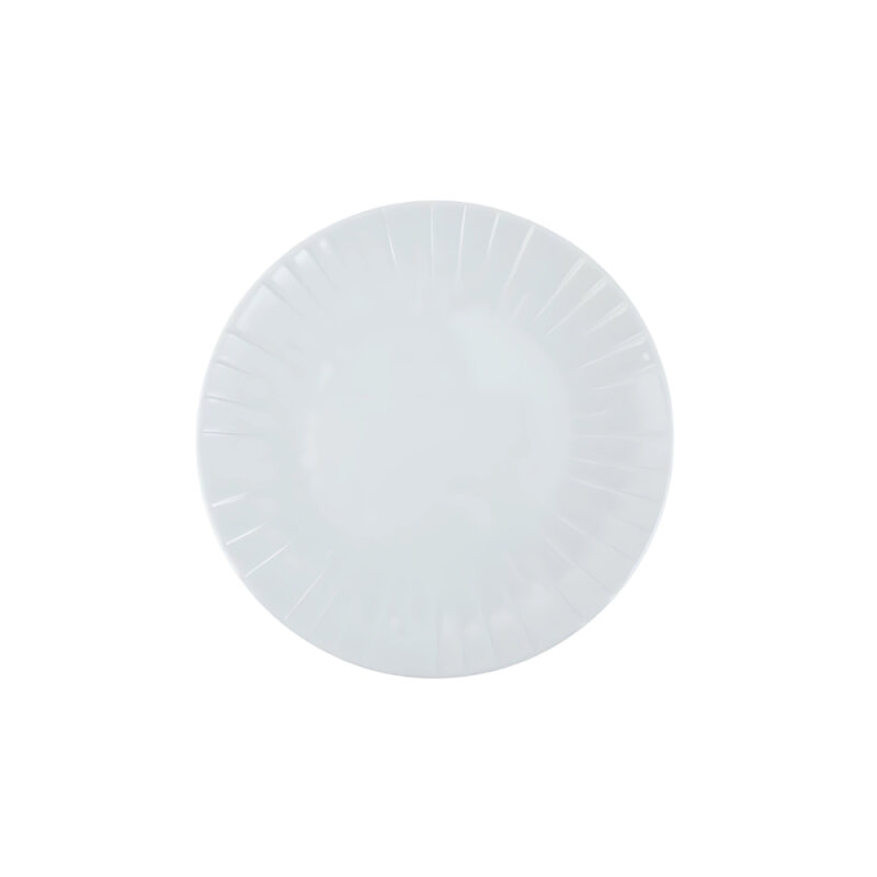 Zest Porcelain Alinda Düz Tabak 23 cm-Krem - 1