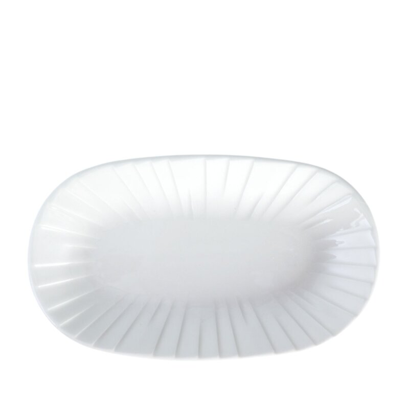 Zest Porcelain Alinda Kayık 15 cm X 9 cm-Krem - 1