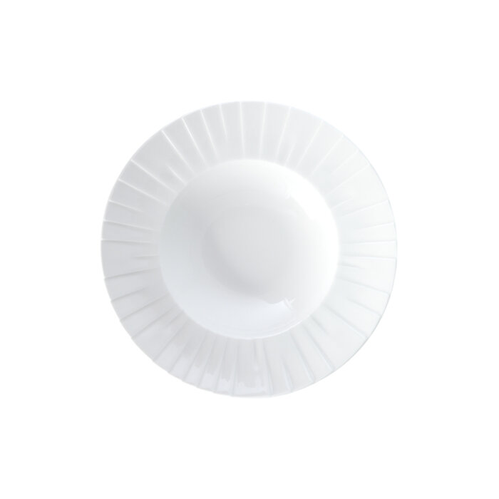 Zest Porcelain Alinda Makarna Tabağı 27 cm-Krem - 1