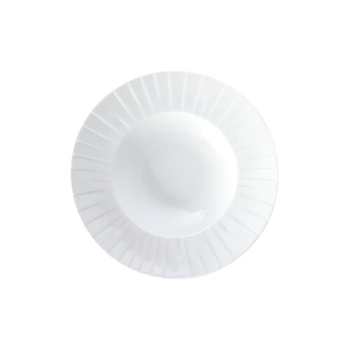 Zest Porcelain Alinda Makarna Tabağı 27 cm-Krem - ZEST PORCELAIN