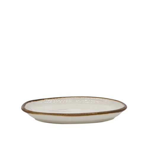 Tulu Porselen Alis Kayık Tabak 15Cm- Ct 47 Akıtma - TULU PORSELEN