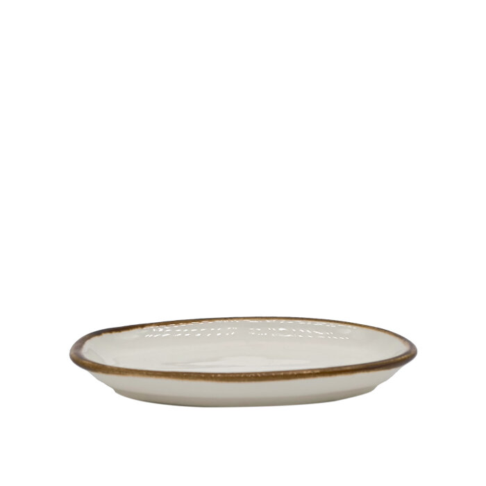 Tulu Porselen Alis Kayık Tabak 15Cm- Ct 47 Akıtma - 1