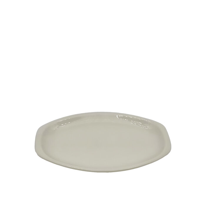 Zest Porcelain Alis Kayık Tabak 22 cm Krem ALS22KY00 - 1