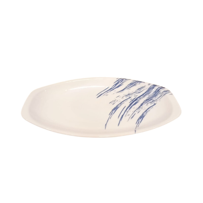 Zest Porcelain Alis Kayık Tabak 26Cm -Thames - 1