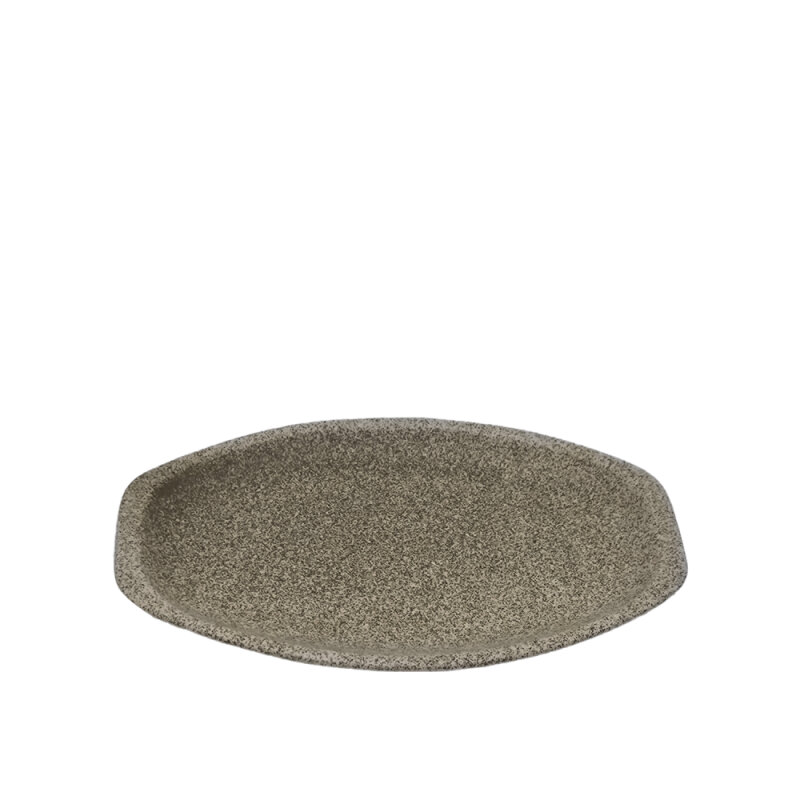 Zest Porcelain Alis Kayık Tabak 26Cm -Element Cream - 1