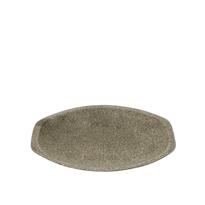 Zest Porcelain Alis Kayık Tabak 29Cm -Element Cream - 1