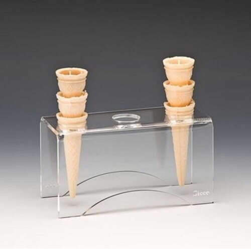 Alkan 3'lü Dondurma Servis Standı Şeffaf - ALKAN