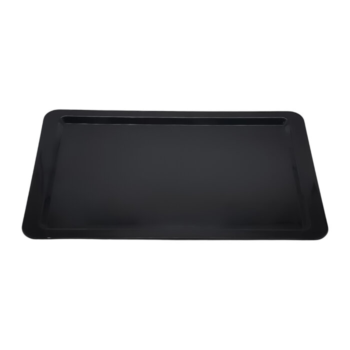Alkan Polikarbonat Tepsi Siyah 53,5X37,5 - 1