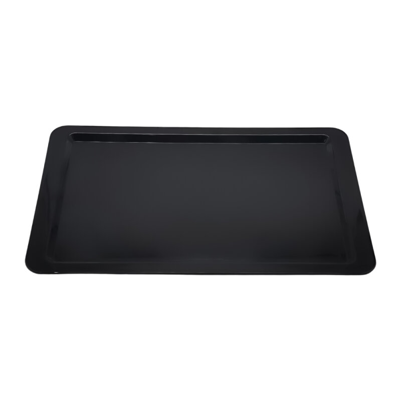 Alkan Polikarbonat Tepsi Siyah 53,5X37,5 - 1
